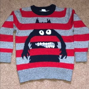 Toddler Gap monster sweater